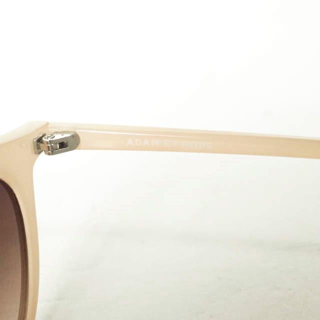 ADAM ET ROPE アダムエロペ 21SS セルフレームボストンサングラス 5097-32 ピンクベージュ/ブラウン 眼鏡 メガネ g7858 |  | 05