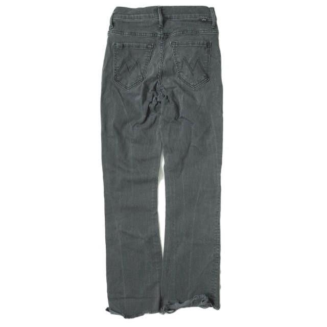 MOTHER マザー 20AW INSIDER CROP STEP FRAY 1157-180 LUL クロップドレイヤーカットデニムパンツ 3210600334 24 グレー スキニー g7869 |  | 01