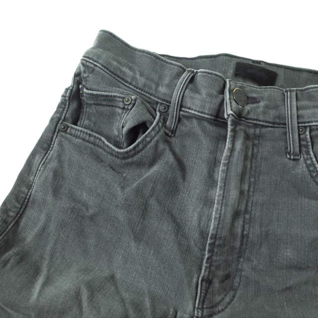 MOTHER マザー 20AW INSIDER CROP STEP FRAY 1157-180 LUL クロップドレイヤーカットデニムパンツ 3210600334 24 グレー スキニー g7869 |  | 03