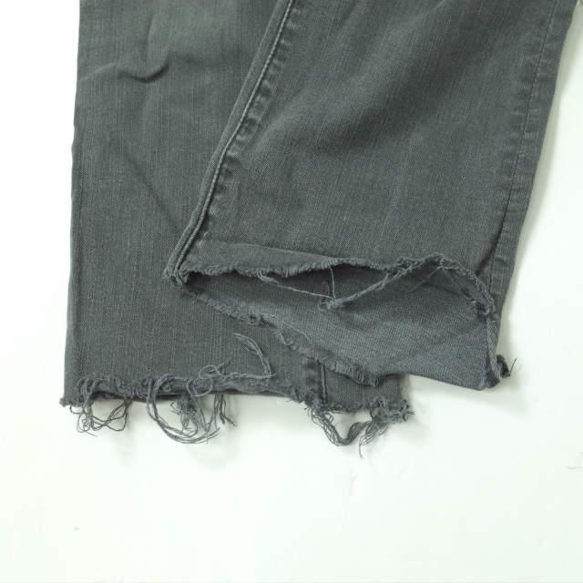MOTHER マザー 20AW INSIDER CROP STEP FRAY 1157-180 LUL クロップドレイヤーカットデニムパンツ 3210600334 24 グレー スキニー g7869 |  | 05