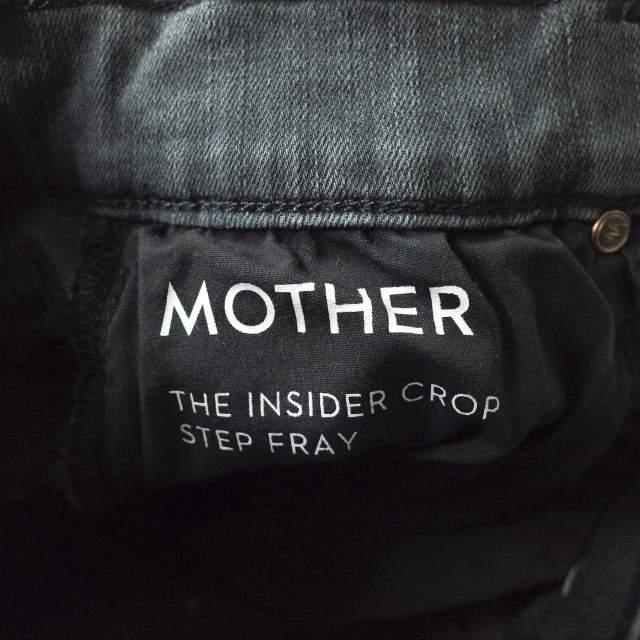 MOTHER マザー 20AW INSIDER CROP STEP FRAY 1157-180 LUL クロップドレイヤーカットデニムパンツ 3210600334 24 グレー スキニー g7869 |  | 07