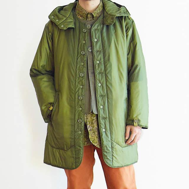 Engineered Garments エンジニアードガーメンツ 21AW LINER JACKET NYLON MICRO RIPSTOP ライナージャケット S OLIVE PRIMALOFT g7877 |  | 09