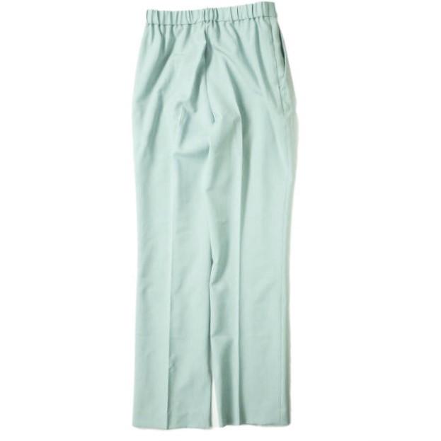 ADAM ET ROPE アダムエロペ 21AW 日本製 インサイドスリットスラックス GAS21200 34 サックス パンツ イージー フレア ボトムス g7928 |  | 01