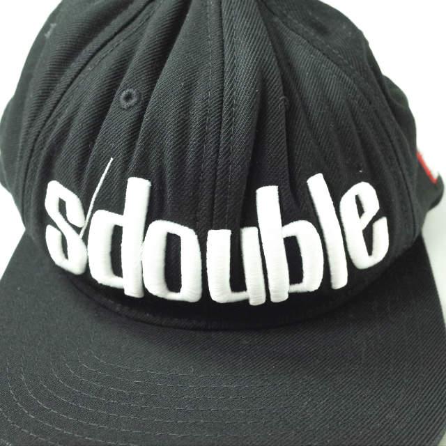 S/DOUBLE エスダブル MARKER BALLCAP ロゴ刺繍 6パネルキャップ Free ブラック ベースボールキャップ YUPOONG 帽子 g7985 |  | 03
