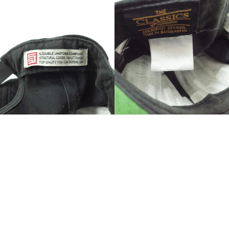 S/DOUBLE エスダブル MARKER BALLCAP ロゴ刺繍 6パネルキャップ Free ブラック ベースボールキャップ YUPOONG 帽子 g7985 |  | 09