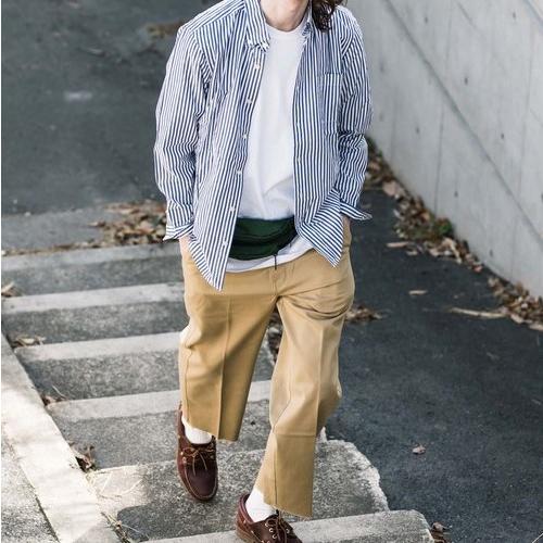 Levi's リーバイス STA-PREST WIDE LEG CROP スタプレ ワイドパンツ