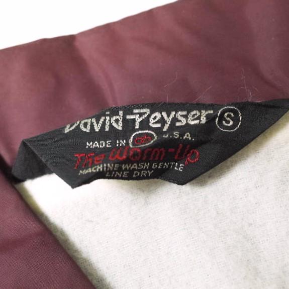 DAVID PEYSER アメリカ製 80s Cynthia NYLON COACH JACKET ナイロンコーチジャケット S ボルドー MADE IN USA 企業物 ヴィンテージ |  | 06