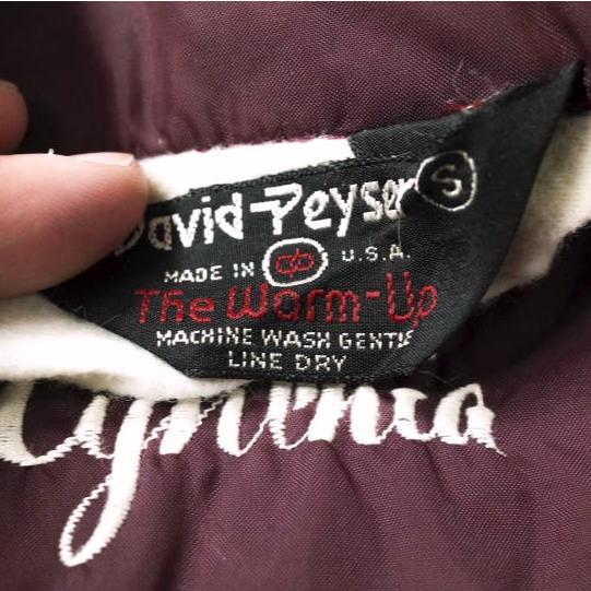 DAVID PEYSER アメリカ製 80s Cynthia NYLON COACH JACKET ナイロンコーチジャケット S ボルドー MADE IN USA 企業物 ヴィンテージ |  | 07
