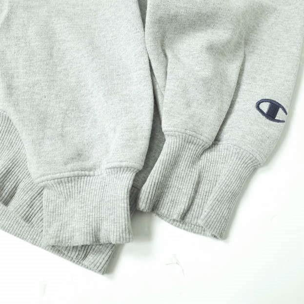 Champion チャンピオン 紺タグ Vガゼット スウェットプルオーバーパーカー S グレー トップス g8057 |  | 05