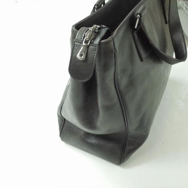 DOLCE＆GABBANA ドルチェアンドガッバーナ イタリア製 ヴィンテージ加工レザートートバッグ ブラック ショッピングバッグ カバン g8065 |  | 06