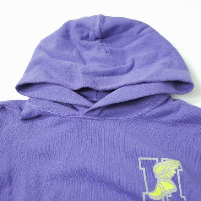 HURRAY HURRAY フレイフレイ フレーフレー WINGFOOT HOODIE ウイングフットフーディ C4033 1 パープル プルオーバーパーカー g8106 |  | 02