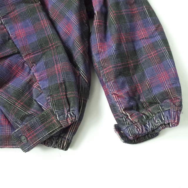 HURRAY HURRAY フレイフレイ フレーフレー CORDUROY PLAID PADDING JACKET コーデュロイチェック中綿ジャケット C1012 1 NAVY/RED g8107 |  | 04