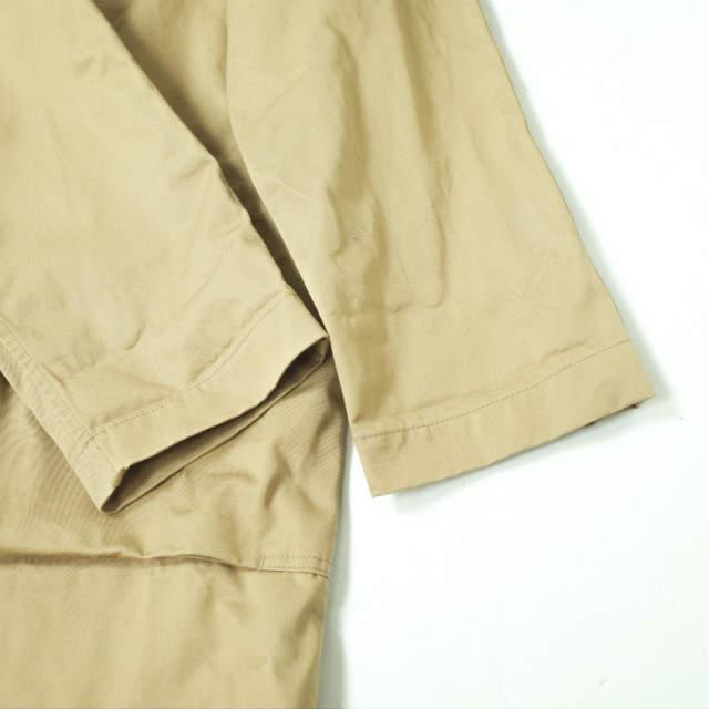 BRU NA BOINNE ブルーナボイン 日本製 アルチザンコート2号 No.5407 XL ベージュ ステンカラー 高密度チノクロス アウター g8113 |  | 05