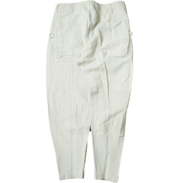 BRU NA BOINNE ブルーナボイン 日本製 バルツァ ヘリンボーンジョッパーズパンツ No.7402 2 IVORY ジップフライ コットンリネン g8118 |  | 01