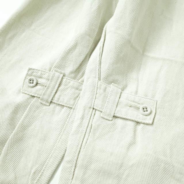 BRU NA BOINNE ブルーナボイン 日本製 バルツァ ヘリンボーンジョッパーズパンツ No.7402 2 IVORY ジップフライ コットンリネン g8118 |  | 04