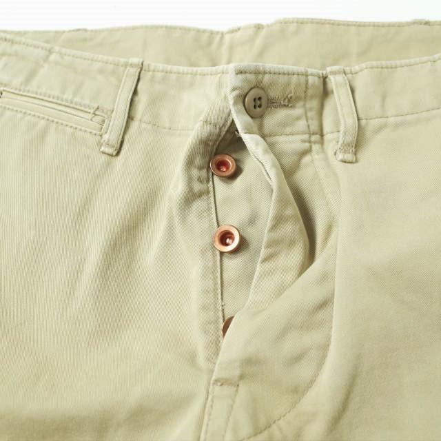 BRU NA BOINNE ブルーナボイン 日本製 ラッキーチノ 1 ベージュ ハッピー 刺繍 タタキ チノパンツ ボトムス g8119 |  | 04