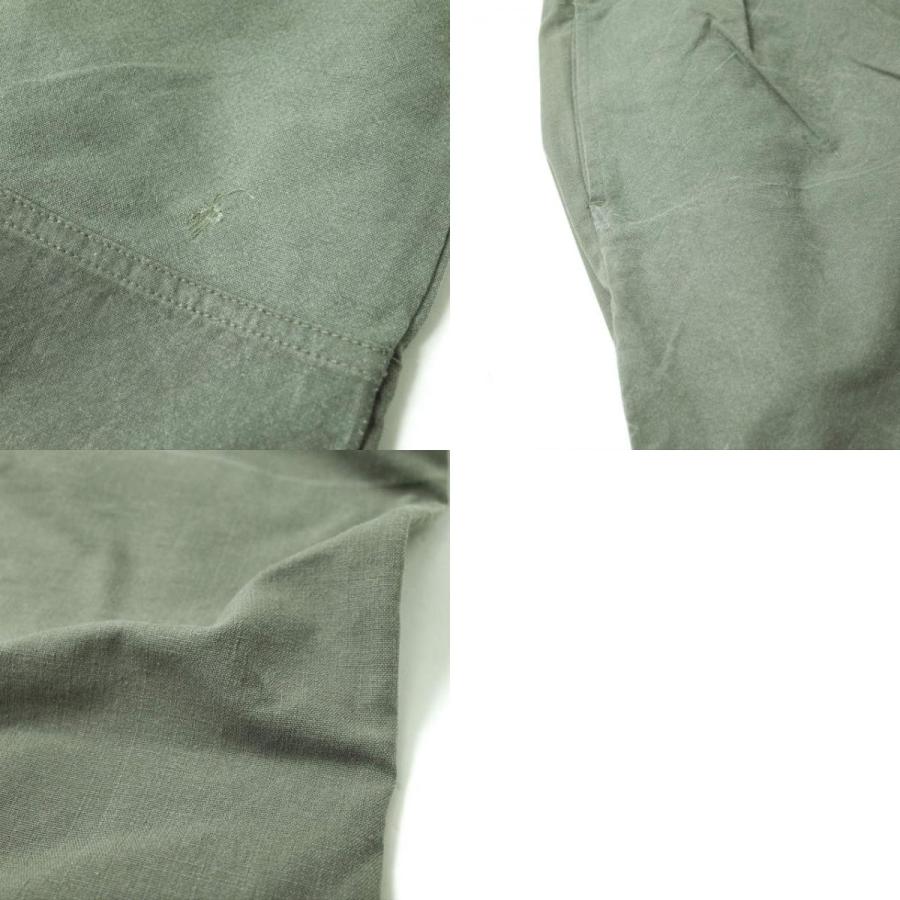 ink インク 日本製 German Military Adjustment Tuck Pants - FUNK ドイツ軍 アジャスタータックパンツ L KHAKI リメイク 再構築 g8130 |  | 09