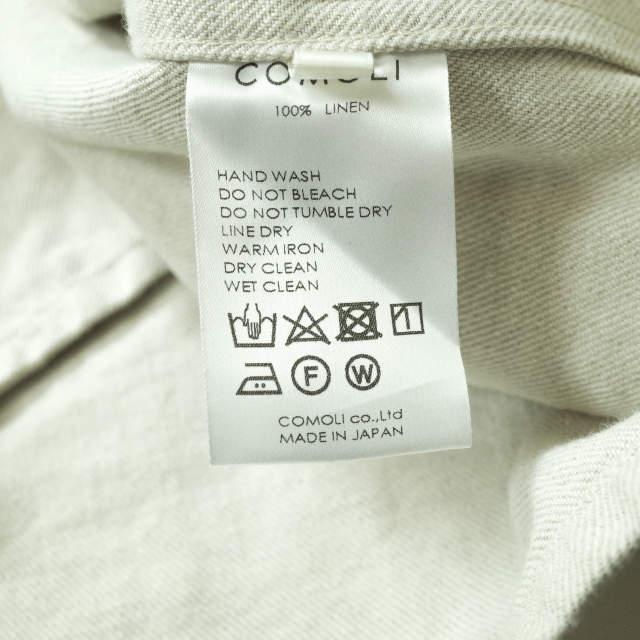 comoli \"Linen 1938 Jacket\" リネン ジャケット COMOLI コモリ 日本製 Linen 1938 Jacket リネンジャケット M01-01012