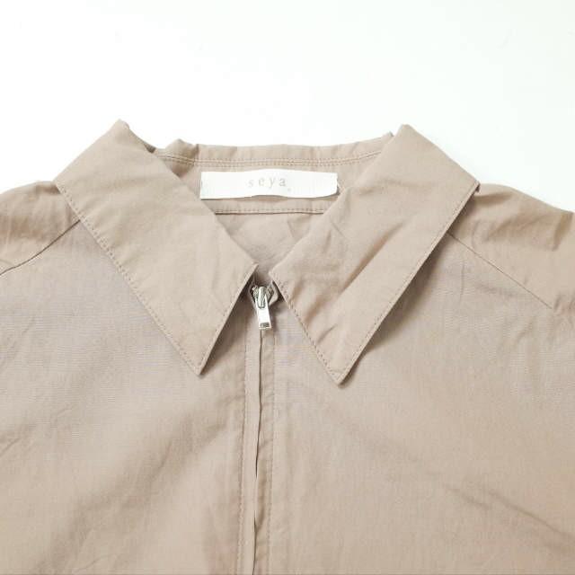 seya. セヤ 20SS LIGHT BLOUSON MICRO BRUSHED COTTON ライトブルゾン