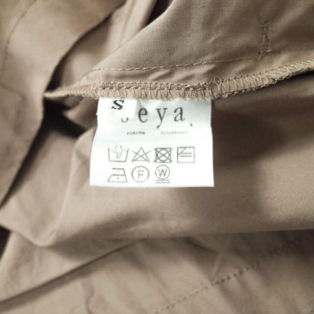 seya. セヤ 20SS LIGHT BLOUSON MICRO BRUSHED COTTON ライトブルゾン