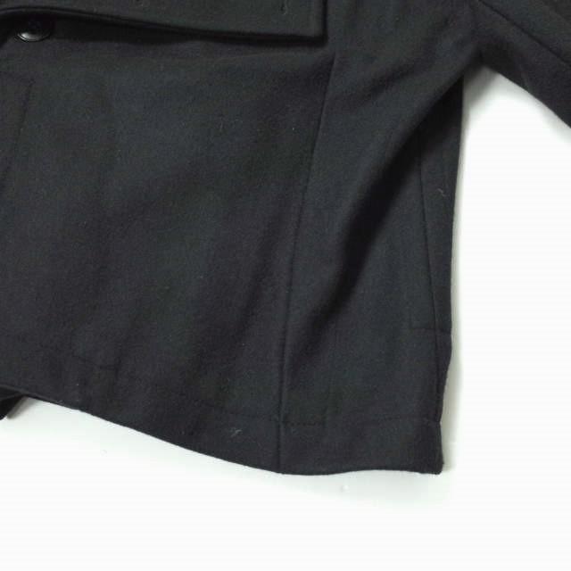 FRANK LEDER フランクリーダー ドイツ製 メルトンショートPコート 0322017 S ブラック ピーコート ジャーマンレザー アウター g8202 |  | 03