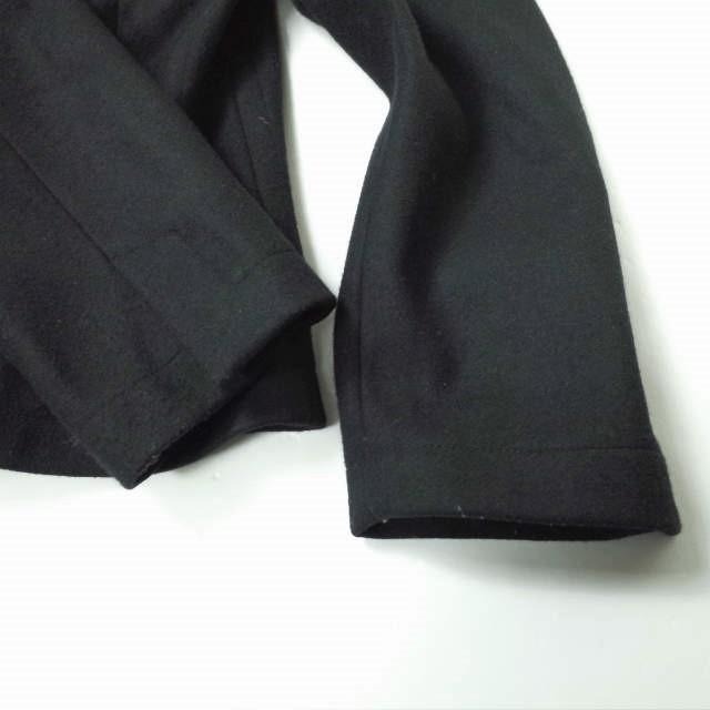 FRANK LEDER フランクリーダー ドイツ製 メルトンショートPコート 0322017 S ブラック ピーコート ジャーマンレザー アウター g8202 |  | 04