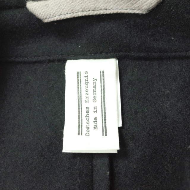 FRANK LEDER フランクリーダー ドイツ製 メルトンショートPコート 0322017 S ブラック ピーコート ジャーマンレザー アウター g8202 |  | 05