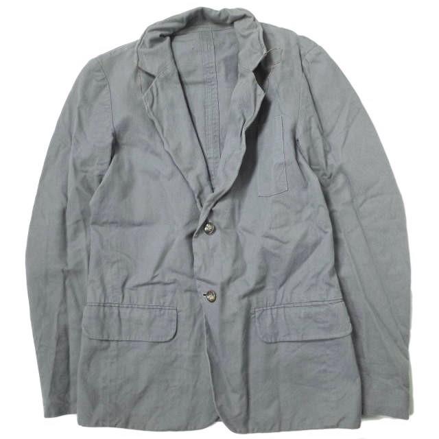 FRANK LEDER フランクリーダー ドイツ製 コットンツイル ワイヤージャケット 0612020 S グレー Josef Leder 針金 2B テーラード g8203 | 