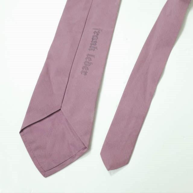 FRANK LEDER フランクリーダー ツートーンコットンネクタイ パープル/ワインレッド アスコットタイ g8204 |  | 03