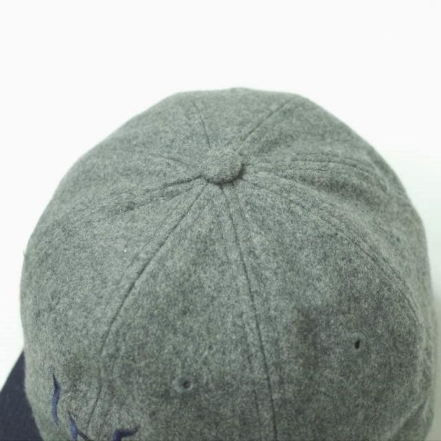 uniform experiment x NEW ERA 別注 ウールベースボールキャップ UE-112089 73/8(58.7cm) GRAY/NAVY ロゴ刺繍 6パネル ツートーン g8217 |  | 06