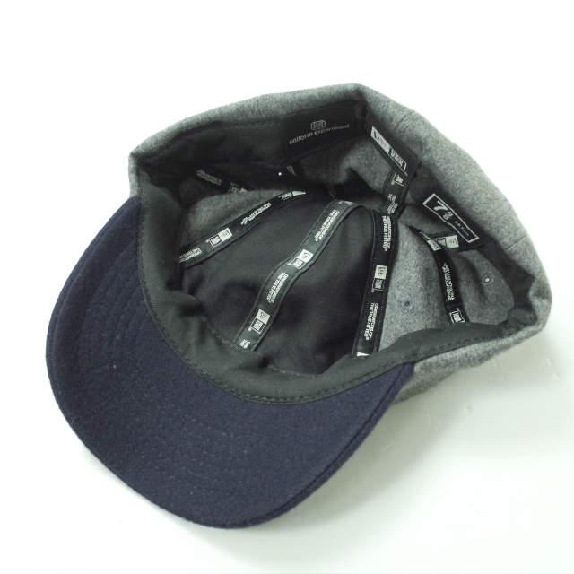 uniform experiment x NEW ERA 別注 ウールベースボールキャップ UE-112089 73/8(58.7cm) GRAY/NAVY ロゴ刺繍 6パネル ツートーン g8217 |  | 07