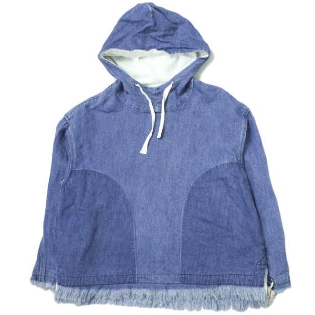 ATELIER BETON アトリエベトン 19SS 日本製 DENIM ANORAK デニムアノラックジャケット 191-09C 4 Indigo プルオーバー パーカー g8246 | 