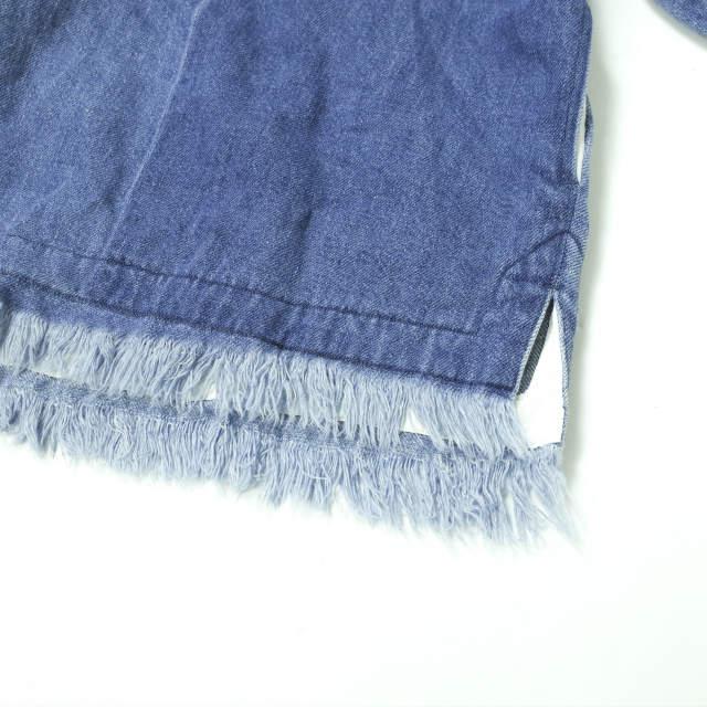 ATELIER BETON アトリエベトン 19SS 日本製 DENIM ANORAK デニムアノラックジャケット 191-09C 4 Indigo プルオーバー パーカー g8246 |  | 03
