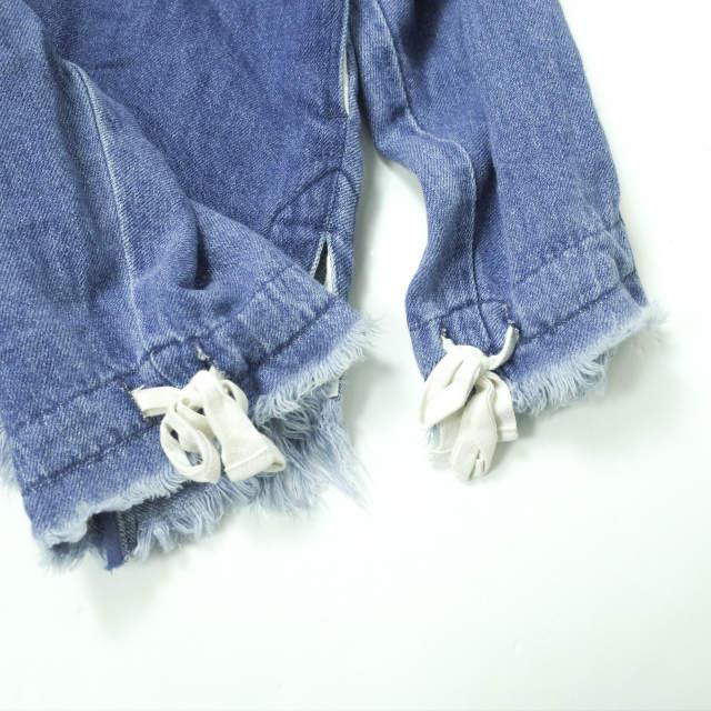 ATELIER BETON アトリエベトン 19SS 日本製 DENIM ANORAK デニムアノラックジャケット 191-09C 4 Indigo プルオーバー パーカー g8246 |  | 04