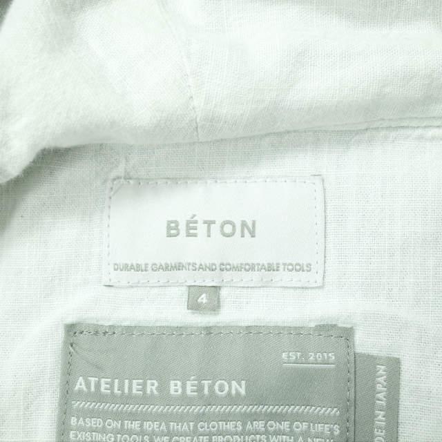 ATELIER BETON アトリエベトン 19SS 日本製 DENIM ANORAK デニムアノラックジャケット 191-09C 4 Indigo プルオーバー パーカー g8246 |  | 05