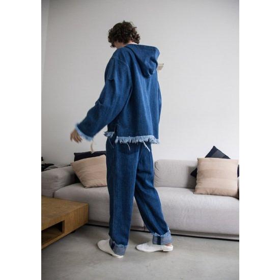 ATELIER BETON アトリエベトン 19SS 日本製 DENIM ANORAK デニムアノラックジャケット 191-09C 4 Indigo プルオーバー パーカー g8246 |  | 08