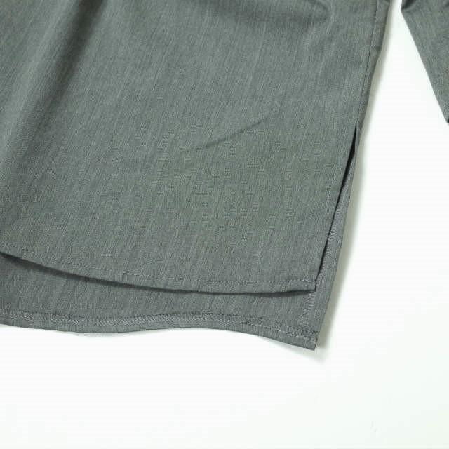 neverlamp ネバーランプ 19AW 日本製 STAND COLLAR SHIRT スタンドカラーシャツ nl-19a-S02 M グレー 長袖 オーバーサイズ トップス g8256 |  | 05