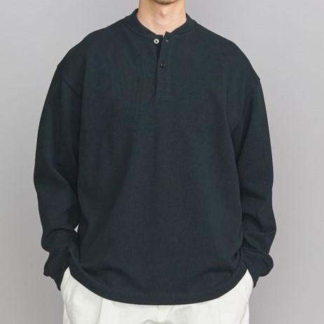 BEAUTY＆YOUTH UNITED ARROWS ビューティーアンドユース カノコリブカラーポロシャツ 1212-105-7841 XL DK.GREEN 長袖 鹿の子 g8295 |  | 07