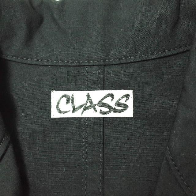 CLASS クラス 日本製 後付けポケット ショップコート 46 BLACK チェスター アウター g8398 |  | 02