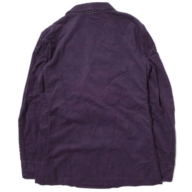 新品 CLASS クラス Gefeller Ultra Suede Double Jacket ウルトラスエードダブルジャケット CBES23UNIA 2 PURPLE ショールカラー g8400 |  | 01