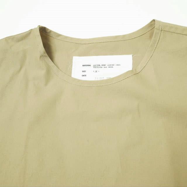 CAMIEL FORTGENS カミエル フォートヘンス TRAINING KIT WATERPROOF COTTON オーバーサイズクルーネックベスト P/N 07.02.02 M BEIGE g8497 |  | 03