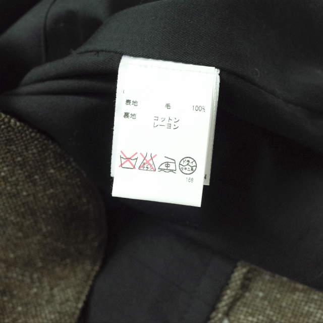 CHRISTOPHE LEMAIRE クリストフルメール ホームスパン ウールスタンドカラージャケット 55241-02020 1 ブラウン アウター g8520 |  | 07