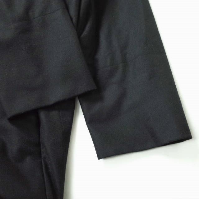 CHRISTOPHE LEMAIRE クリストフルメール ショールカラーロングコート 55241-00820 1 BLACK ウール チェスターコート 中綿入り ガウン g8521 |  | 03