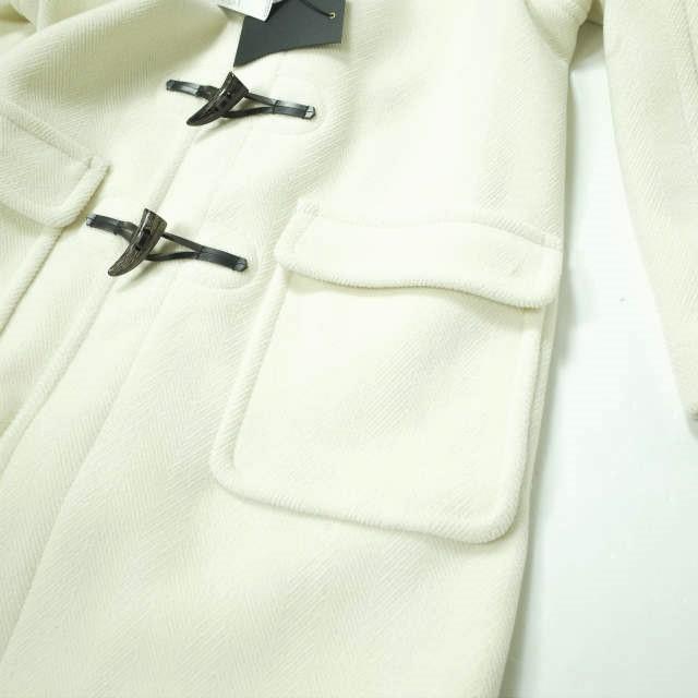 新品 INVERTERE インバーティア NEWTON ABBOT DUFFLE COAT ヘリンボーンウール ダッフルコート 40 WHITE JOSHUA ELLIS ロング g8522 |  | 04