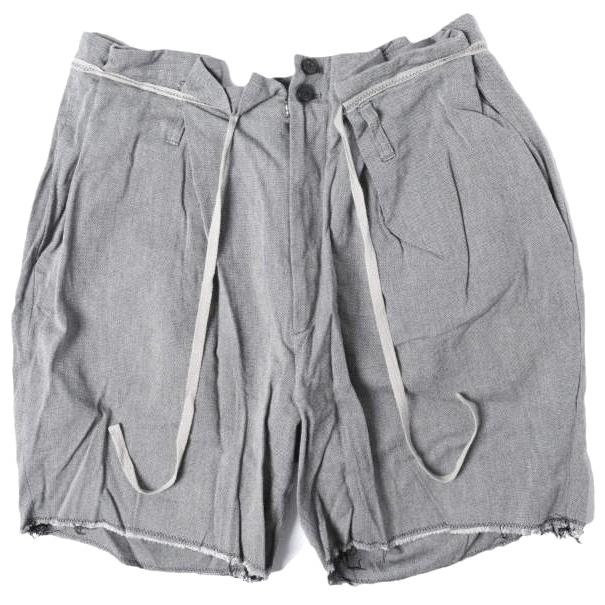 kolor カラー 日本製 再構築 コットンキュプラクロス ショートパンツ 11SCM-P03102 1 GRAY カットオフ ショーツ ボトムス g8547 | 