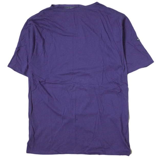 SAINT JAMES セントジェームス フランス製 PIRIAC - SOLID ピリアック ソリッドボートネックTシャツ 6PON(L) パープル 半袖 トップス g8558 | 