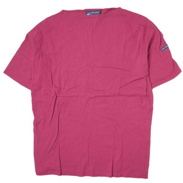 SAINT JAMES セントジェームス フランス製 PIRIAC - SOLID ピリアック ソリッドボートネックTシャツ 6PON(L) ピンク 半袖 トップス g8560 | 