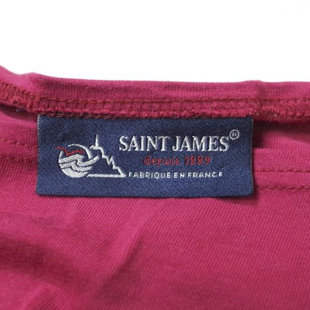 SAINT JAMES セントジェームス フランス製 PIRIAC - SOLID ピリアック ソリッドボートネックTシャツ 6PON(L) ピンク 半袖 トップス g8560 |  | 02