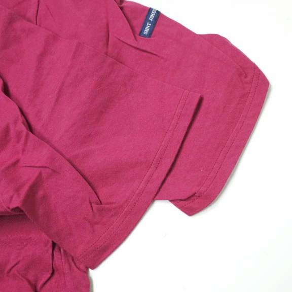 SAINT JAMES セントジェームス フランス製 PIRIAC - SOLID ピリアック ソリッドボートネックTシャツ 6PON(L) ピンク 半袖 トップス g8560 |  | 04