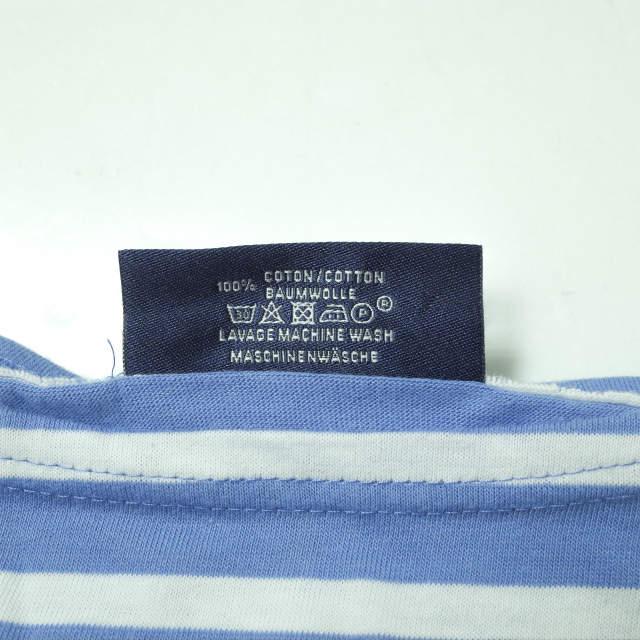SAINT JAMES セントジェームス フランス製 PIRIAC - BORDER ピリアック ボーダーボートネックTシャツ 6PON(L) ライトブルー/ホワイト g8562 |  | 06